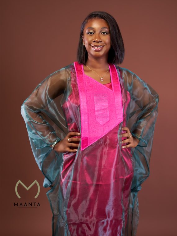 Robe avec robe intérieure